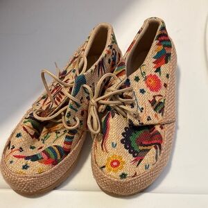 Colorful Handmade Toddler Shoes from MEXICO (size 8 MX, 9 US) NEW- Unique